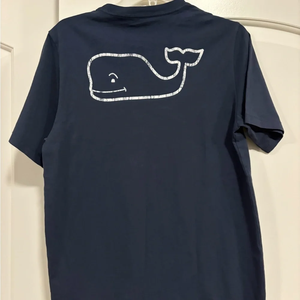 Vineyard Vines Men's Deep Blue Short Sleeve Tee
